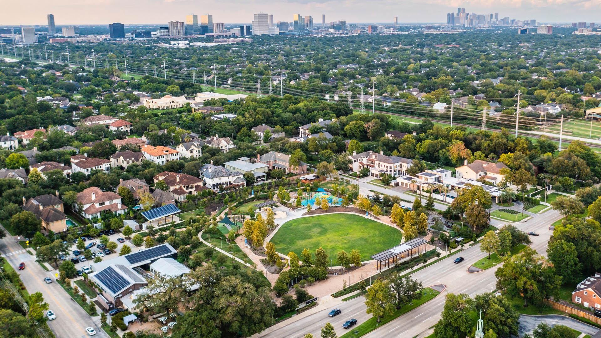 West University & Southside Place tree-lined street — Houston TX