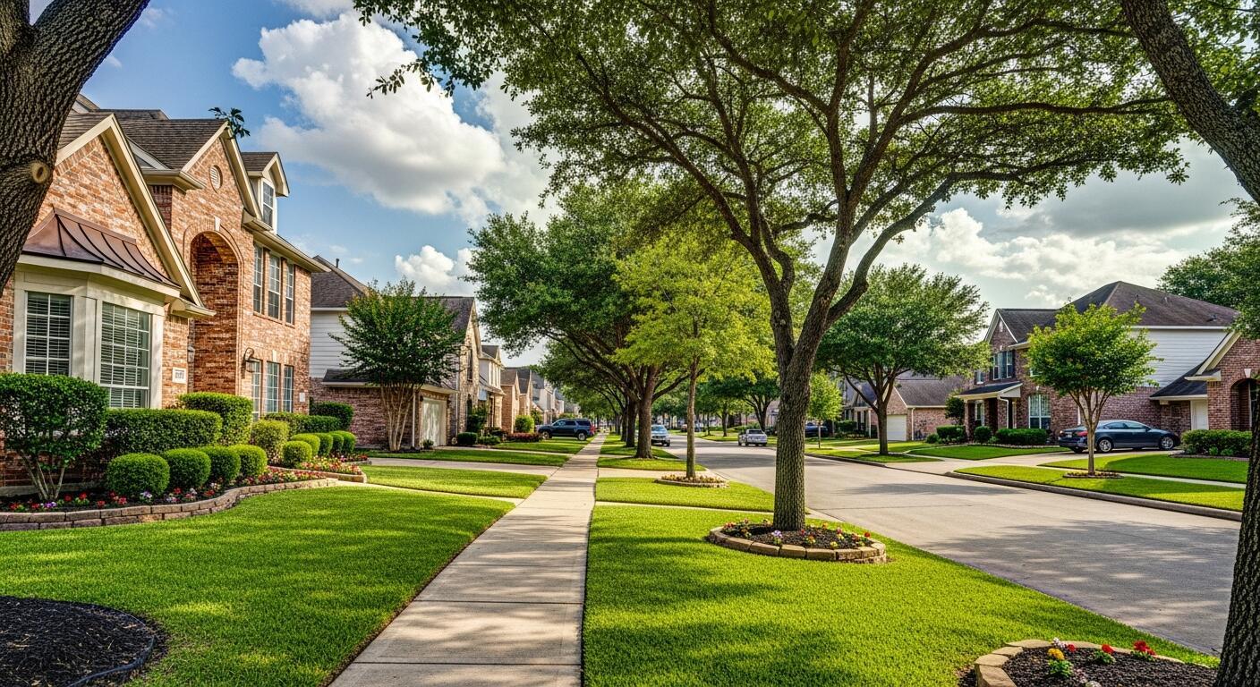 Cypress upscale home exterior — Houston TX