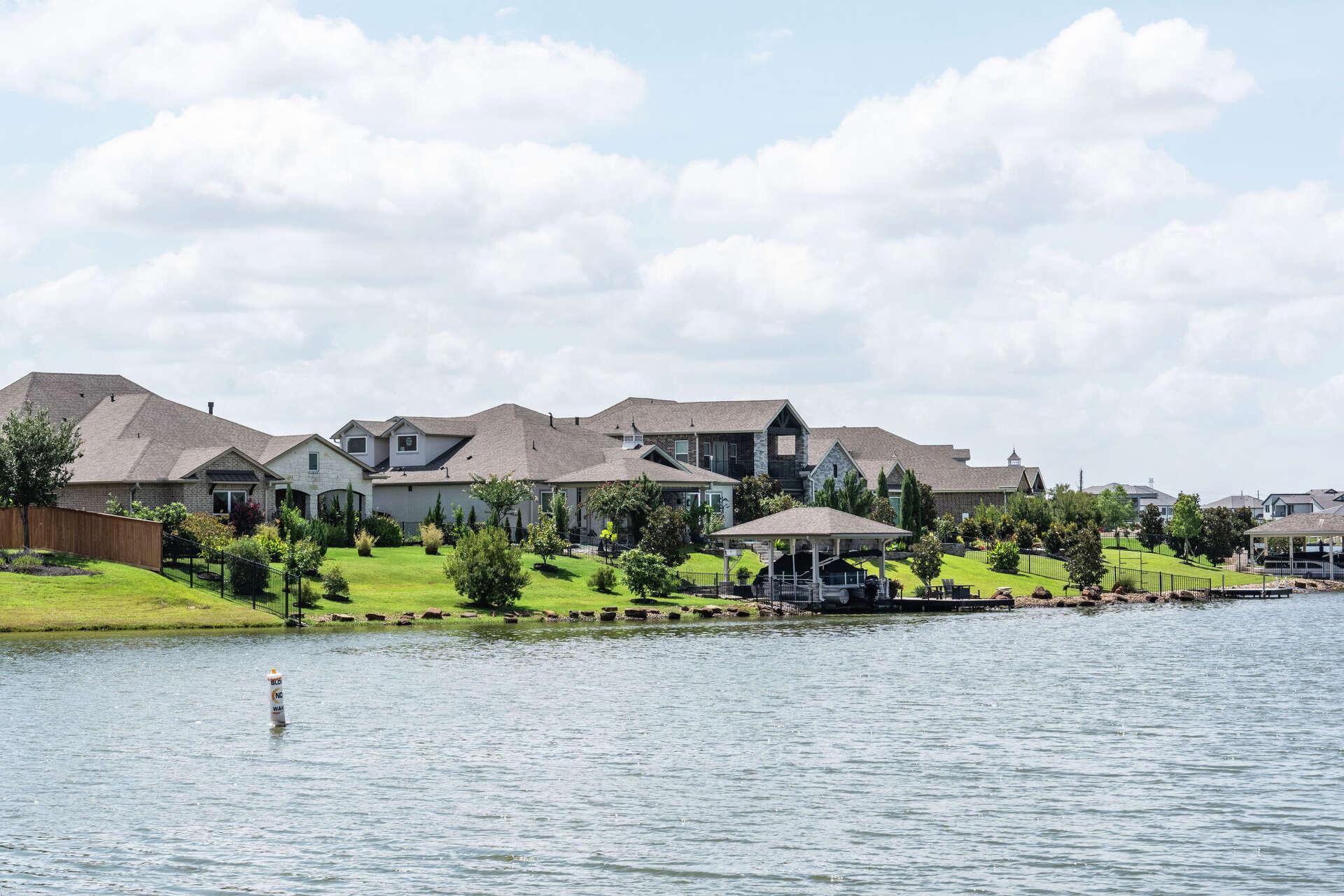 Cypress neighborhood view — Houston TX
