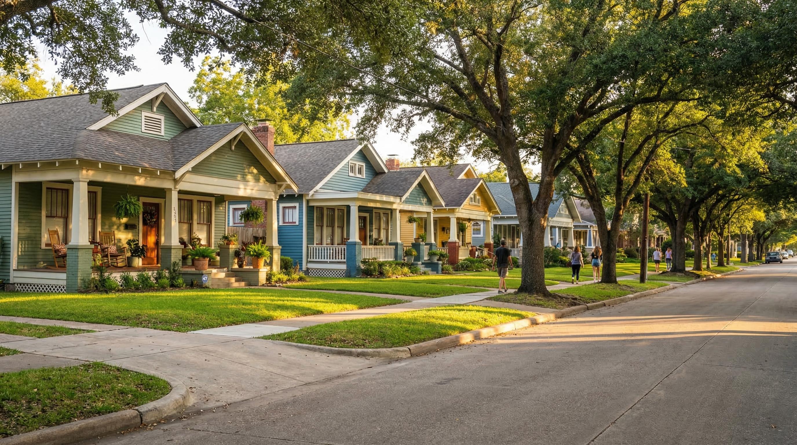 Houston Heights Houston neighborhood — Millie Homes luxury real estate