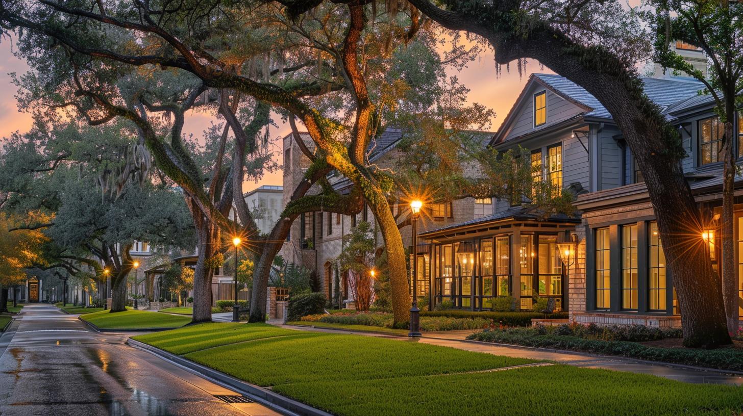 Oak Estates Houston neighborhood — Milica Homes luxury real estate